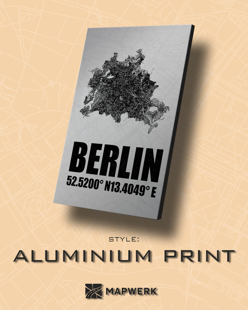 MAPWERK | Custom city Print