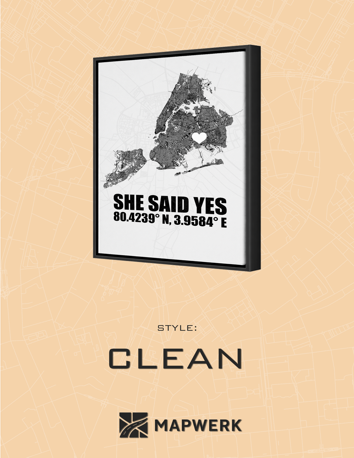 Framed Canva | SHE SAID YES