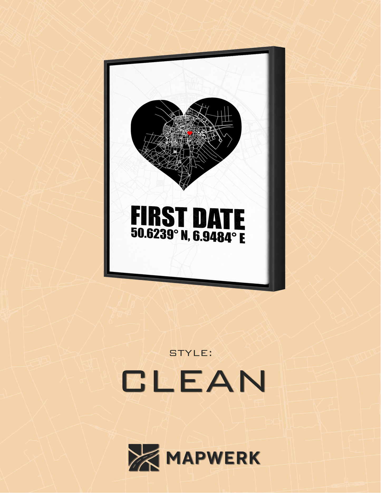 Framed Canva | FIRST DATE