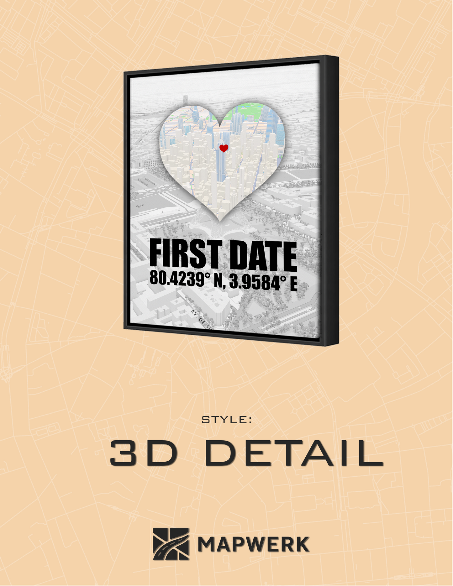 Framed Canva | FIRST DATE