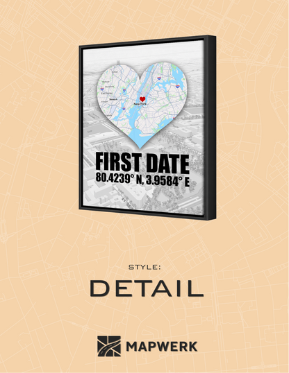 Framed Canva | FIRST DATE